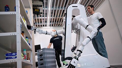 Nicht alle Roboter haben menschliche Proportionen.