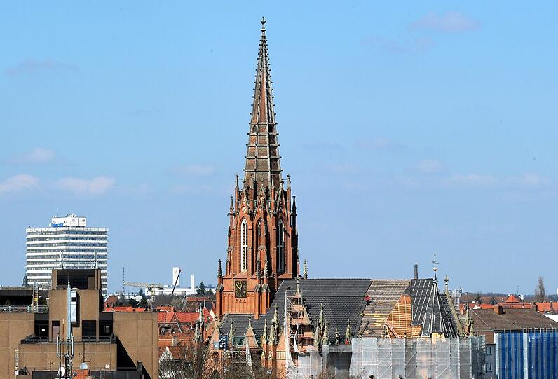 Platz 12: Hannover (2 Prozent). Blick auf die Christuskirche.