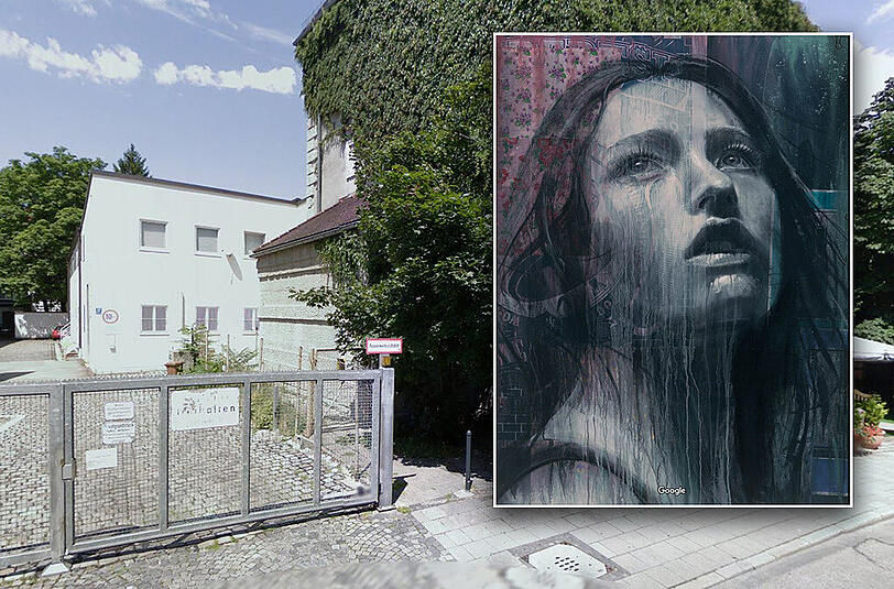 Die Hotterstraße 12 in der Münchner Altstadt: Hier kann man absofort im MUCA Street- und Urban-Art bewundern.