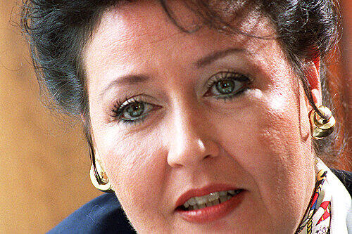 Ute Scholz, Witwe des Alt-OB Ludwig Scholz.