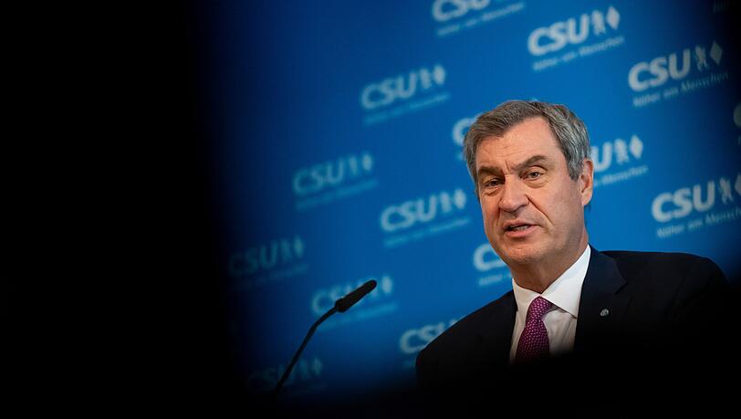 CSU-Chef Markus Söder fordert Kompromissbereitschaft von allen Seiten. CSU-Chef Markus Söder fordert Kompromissbereitschaft von allen Seiten.