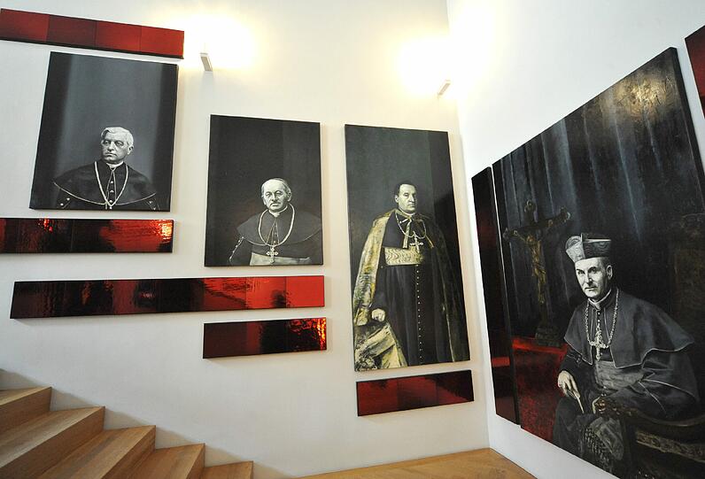 Das Erzbischöfliche Ordinariat im Rokoko-Palais Holnstein in München.
