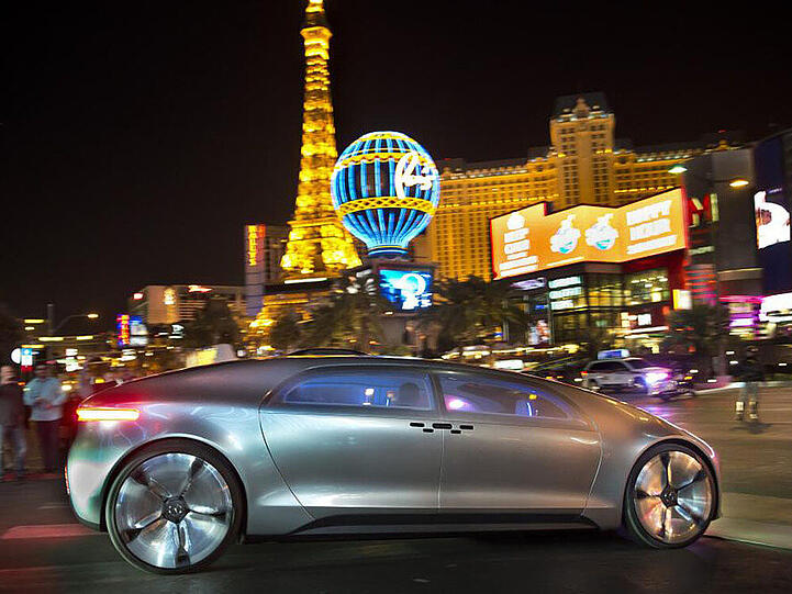 Star in Las Vegas: Das Conceptcar von Mercedes-Benz