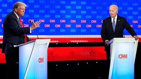Biden räumte selbst ein, beim TV-Duell gegen Trump keine gute Figur gemacht zu haben. (Archivbild)