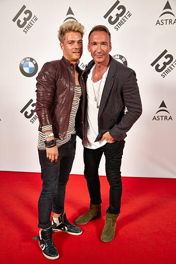 Jochen Bendel und Freund Matthias