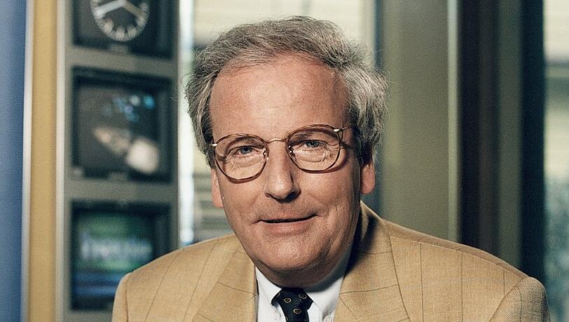 "heute"-Moderator Claus Seibel im Jahr 1996.