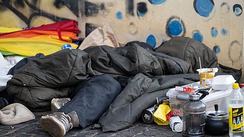 Rund 58.000 Wohnungslose gibt es nach Schätzungen der Diakonie in Bayern. (Archivbild)