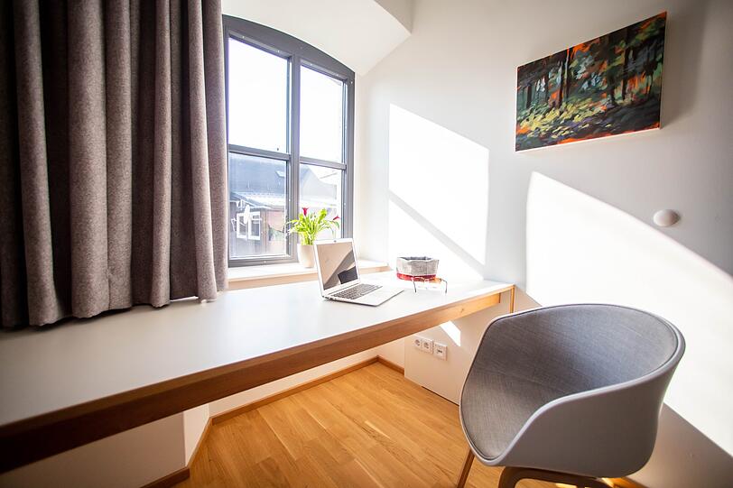 Eines der Apartments im Nordwald Space. Eines der Apartments im Nordwald Space.