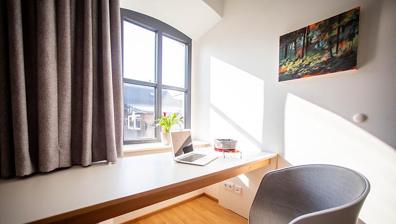 Eines der Apartments im Nordwald Space.