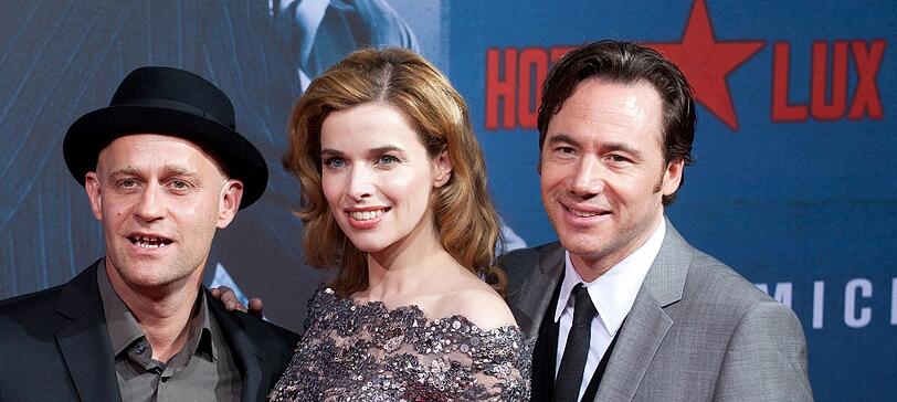 Die Hauptdarsteller sind stolz auf ihren neusten Film "Hotel Lux": Jürgen Vogel, Thekla Reuten und Michael "Bully" Herbig.
