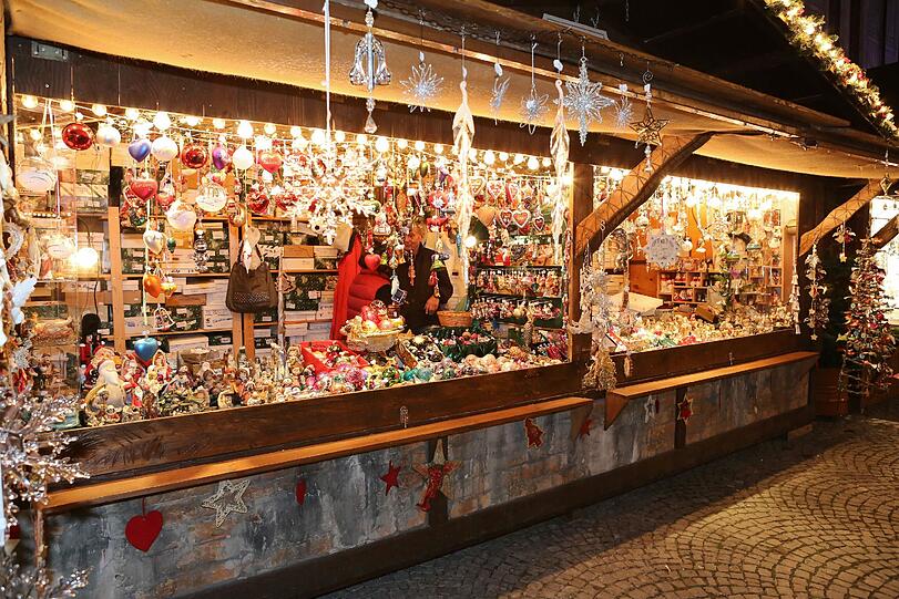 Bis 23.Dezember ist das "Weihnachtsdorf" in der Residenz geöffnet.