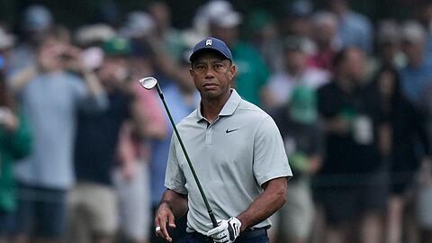 Auch Golf-Superstar Tiger Woods ist wieder beim Masters in Augusta dabei.