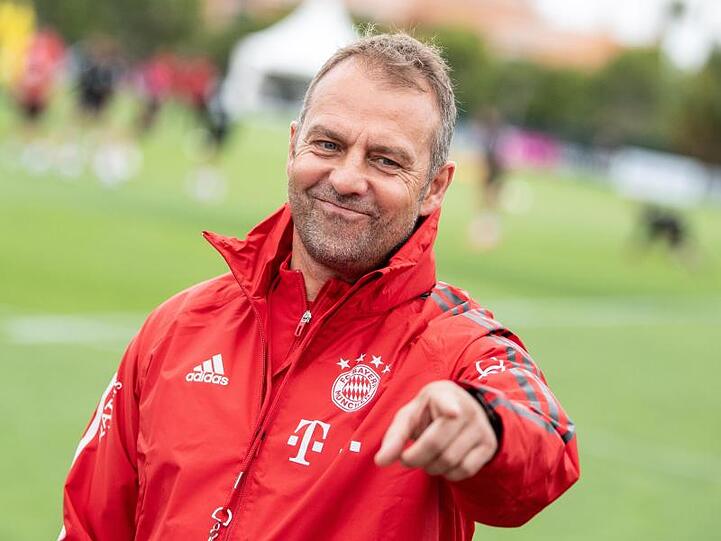 Trainer Hansi Flick vom FC Bayern München. Foto: Matthias Balk/dpa/Archivbild