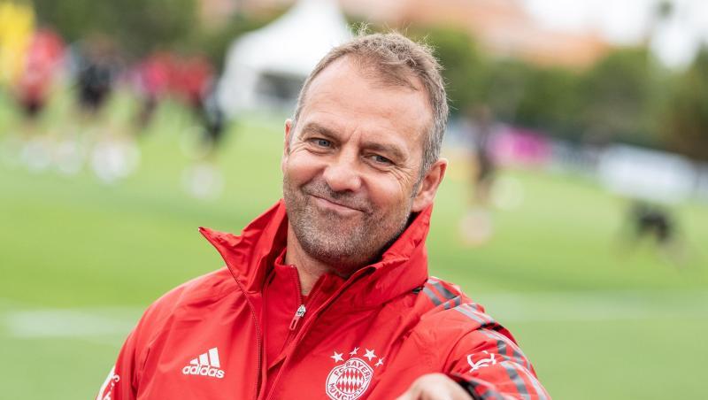 Trainer Hansi Flick vom FC Bayern München. Foto: Matthias Balk/dpa/Archivbild Trainer Hansi Flick vom FC Bayern München. Foto: Matthias Balk/dpa/Archivbild