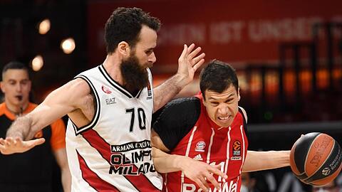 Vladimir Lucic (r.) war der beste Werfer der Bayern.
