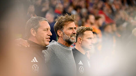 Zog die Aufmerksamkeit bei seiner DFB-Premiere auf sich: Bundestrainer J&uuml;rgen Klopp.