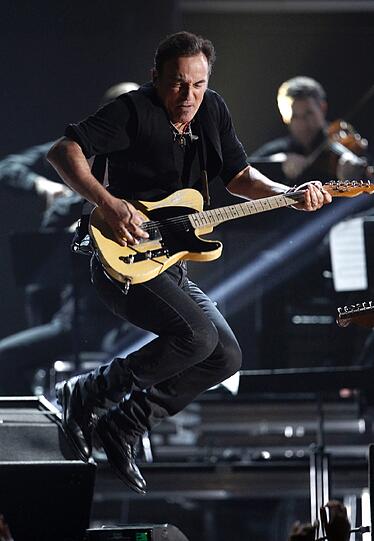 Altrocker Bruce Springsteen: Auch nach mehr als 60 Millionen verlauften Alben noch voll dabei.