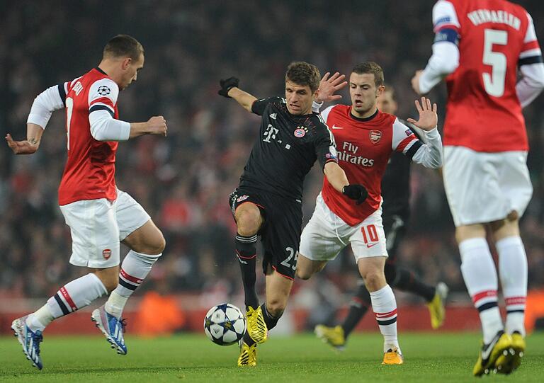 FC Bayern gegen Arsenal London - so lautete das Achtelfinal-Duell in der Vorsaison.