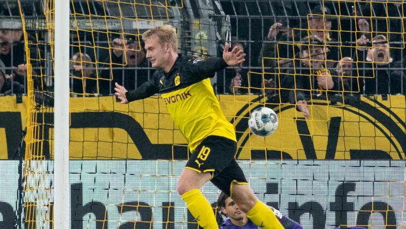 Erzielte zwei Treffer für den BVB: Julian Brandt. Erzielte zwei Treffer für den BVB: Julian Brandt.