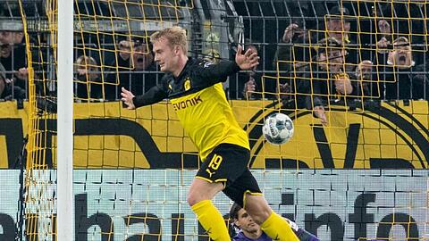Erzielte zwei Treffer für den BVB: Julian Brandt.