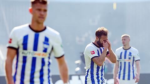 Hertha ist zum siebten Mal aus der Bundesliga abgestiegen.