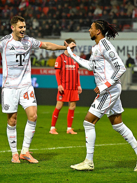 Der FC Bayern gewinnt gegen Heidenheim mit 4:0.