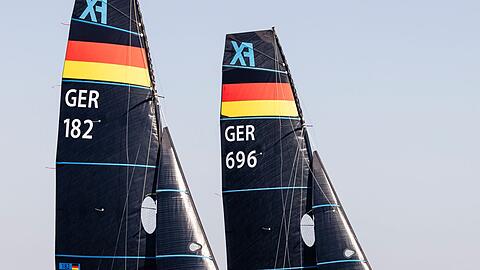 Mit vollen Segeln Richtung Olympia: Kiel darf auf die dritten olympischen Segel-Wettbewerbe hoffen.  (Archivbild)