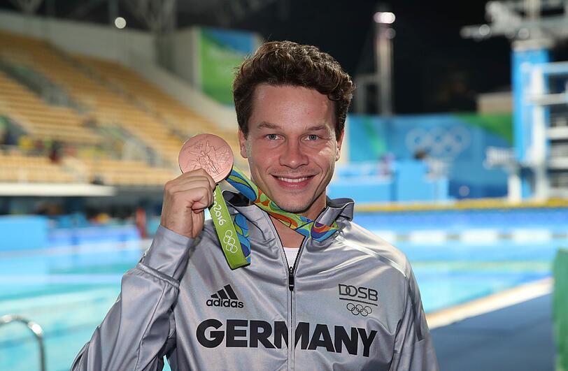 Patrick Hausding belohnte sich vom Drei-Meter-Brett mit der Bronzemedaille.