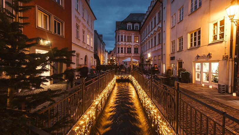 Augsburg ist zur Weihnachtszeit nicht nur festlich geschmückt, sondern auch ein wunderbarer Ort zum Bummeln, Stöbern und Genießen