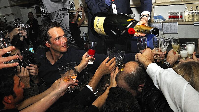 Prost Neujahr: Gastronomen feiern halt etwas später... Prost Neujahr: Gastronomen feiern halt etwas später...