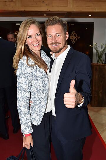 Gregor Teicher und Verlobte Stephanie Schlayer