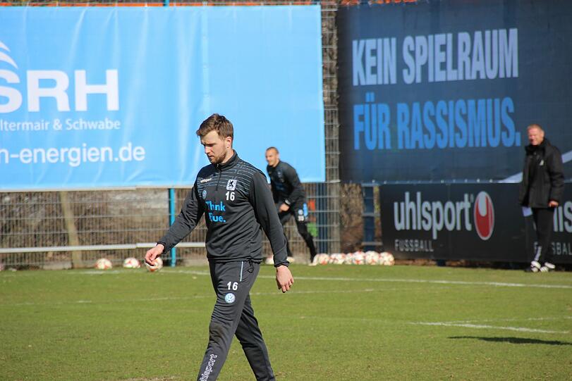 Die Bilder vom Abschlusstraining vor dem Heimspiel gegen den SV Sandhausen.