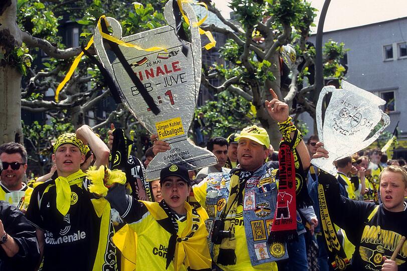 Borussia Dortmund triumphierte einmal im Jahre 1997.