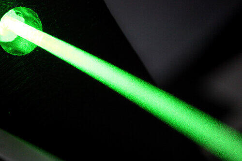 Alles andere als harmlos: Laser-Pointer.