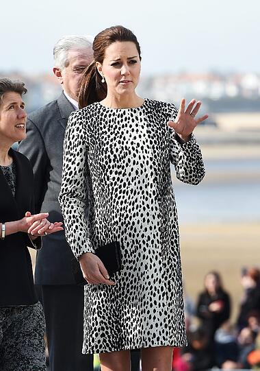 Herzogin Kate bei ihrem Besuch der Turner Contemporary Galerie in Margate in der Grafschaft Kent