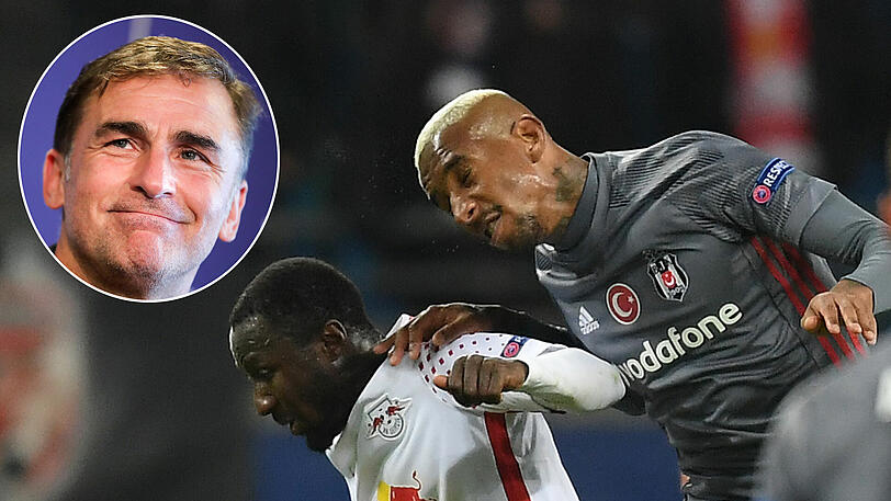 "Diese Ergebnisse sprechen für sich", sagt U-21-Nationaltrainer und Ex-Besiktas-Spieler Stefan Kuntz über die Irsanbuler um Talisca (r.), die Leipzig mit Keita in der Champions League zwei Mal besiegen konnten