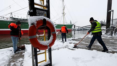 Im Norden k&ouml;nnen regional bis zu 20 Zentimeter Neuschnee zusammenkommen.