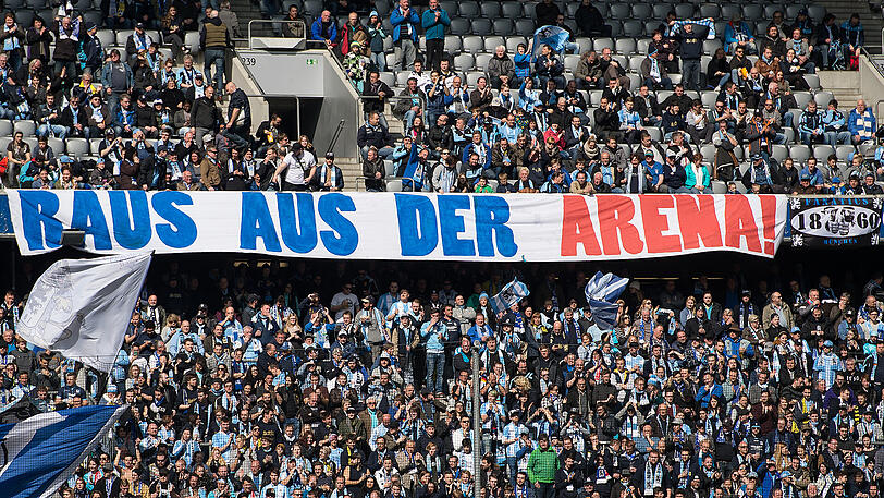 Pro und contra Allianz Arena: Es rumort in der 1860-Fanszene.