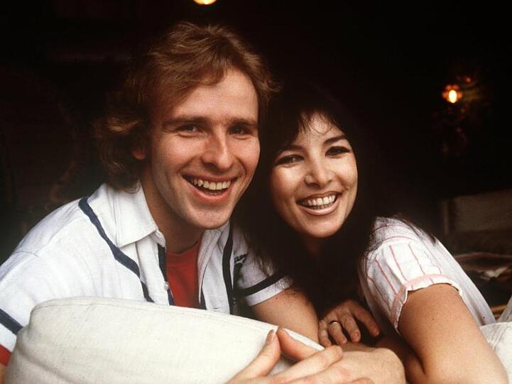 Thomas Gottschalk und seine Frau Thea Ende der 70er Jahre.