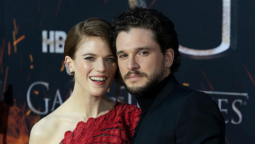 Rose Leslie und Kit Harington sind seit 2018 verheiratet. Rose Leslie und Kit Harington sind seit 2018 verheiratet.