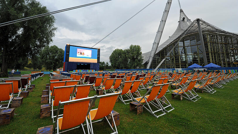 Im Kino am Olympiasee soll die Freiluftsaison am 20. Mai beginnen. (Archivbild)