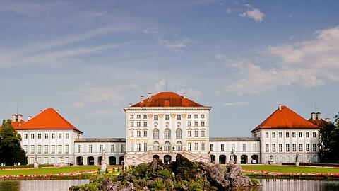 Ein wunderschöner Anblick: Das Schloss Nymphenburg.