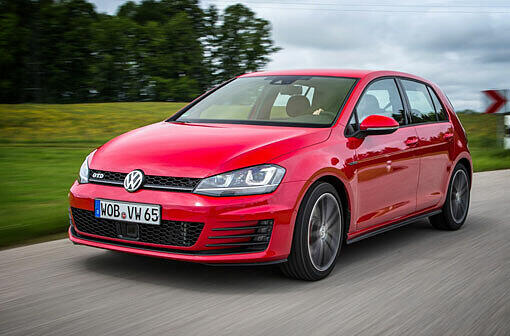 Die Farbe Rot steht ihm gut: Der neue Golf GTD bringt es auf 184 PS und eine Spitze von 230 Stundenkilometern.