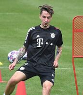 Ein Münchner Kindl als Nachwuchshoffnung der Münchner Bayern: Adrian Fein. Ein Münchner Kindl als Nachwuchshoffnung der Münchner Bayern: Adrian Fein.