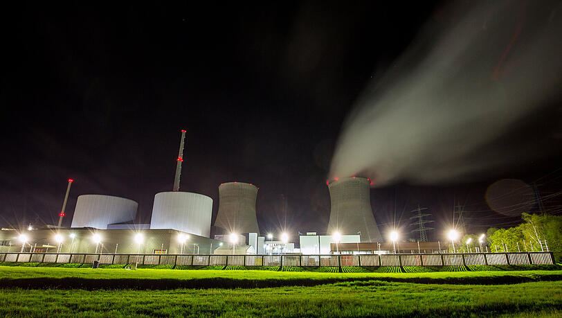 Das Atomkraftwerk in Gundremmingen. Das Atomkraftwerk in Gundremmingen.