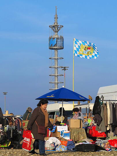Gut besucht war der Flohmarkt allemal...