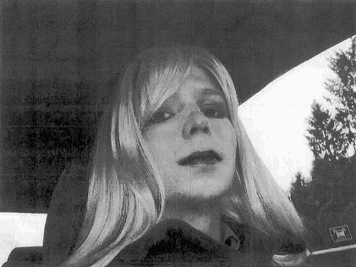 Die ehemalige Wikileaks-Informantin Chelsea Manning (undatierte Aufnahme) mit Perücke.