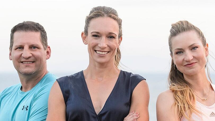 "Leben leicht gemacht - The Biggest Loser" (v.l.n.r.): Ramin Abtin, Dr. Christine Theiss und Sigrid Illumaa nehmen sich erneut den Kandidatinnen und Kandidaten an.