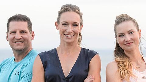 "Leben leicht gemacht - The Biggest Loser" (v.l.n.r.): Ramin Abtin, Dr. Christine Theiss und Sigrid Illumaa nehmen sich erneut den Kandidatinnen und Kandidaten an.