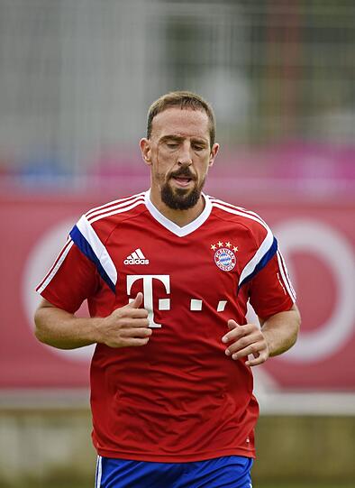 Bilder vom Bayern-Training!